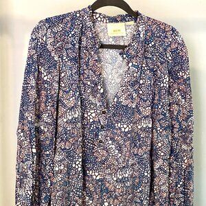 Anthropologie Maeve Button Top